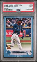 Wander Franco [Blue] #100 Baseball Cards 2022 Topps UK Edition Prices