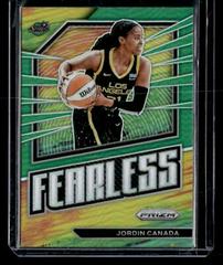 Jordin Canada [Green] #15 Basketball Cards 2023 Panini Prizm WNBA Fearless Prices
