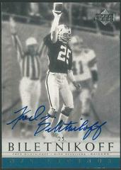 Fred Biletnikoff Football Cards 2000 Upper Deck Legends Autographs Prices