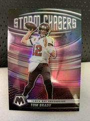 Tom Brady #SC-2 Football Cards 2022 Panini Mosaic Storm Chasers Prices
