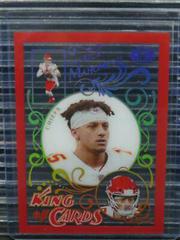 Patrick Mahomes II [Red] #KC-1 Football Cards 2021 Panini Illusions King of Cards Prices