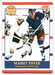 Mario Thyer Hockey Cards 1990 Score Canadian Prices