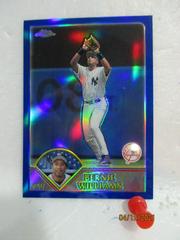 Bernie Williams [Refractor] #26 Baseball Cards 2003 Topps Chrome Prices