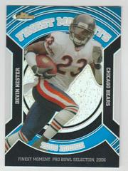 Devin Hester [Blue Refractor] #RFM-DH Football Cards 2007 Topps Finest Moments Prices