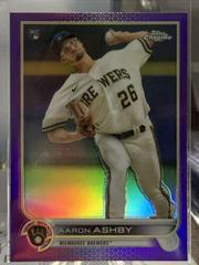 Aaron Ashby [Purple] #80 Baseball Cards 2022 Topps Chrome Prices