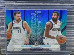 Kyrie Irving, Luka Doncic [Holo] #5 Basketball Cards 2022 Panini Donruss Optic Optical Illusions Prices
