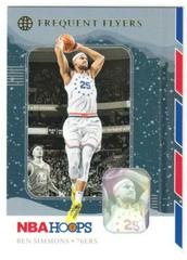 Ben Simmons [Winter] #10 Basketball Cards 2019 Panini Hoops Frequent Flyers Prices