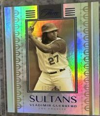 Vladimir Guerrero #S-6 Baseball Cards 2022 Panini Three and Two Sultans Prices