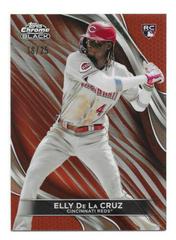 Elly De La Cruz [Orange Refractor] #17 Baseball Cards 2024 Topps Chrome Black Prices