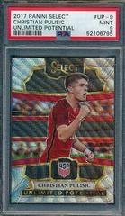 Christian Pulisic #UP-9 Soccer Cards 2017 Panini Select Unlimited Potential Prices