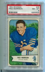Fred Morrison #35 Football Cards 1954 Bowman Prices