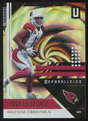 Larry Fitzgerald [Whirl] #3 Football Cards 2018 Panini Unparalleled Prices