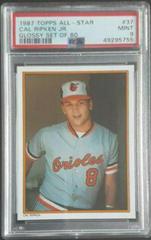 Cal Ripken Jr. #37 Baseball Cards 1987 Topps All Star 60 Prices