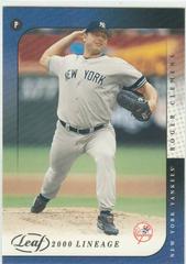 Roger Clemens #91 Baseball Cards 2002 Leaf Prices