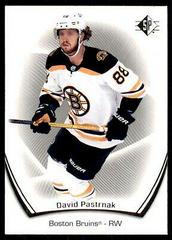David Pastrnak #10 Hockey Cards 2021 SP Prices