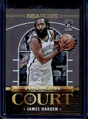 James Harden [Hyper Gold] #11 Basketball Cards 2021 Panini Hoops High Court Prices