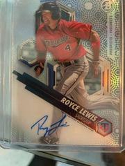 Royce Lewis [Autograph] #RL Baseball Cards 2018 Bowman High Tek Prices