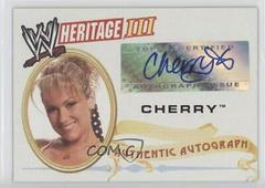 Cherry Wrestling Cards 2007 Topps Heritage III WWE Autographs Prices