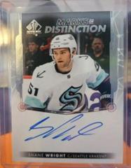 Shane Wright Hockey Cards 2022 SP Authentic Marks of Distinction Autographs Prices