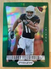 Larry Fitzgerald [Green Prizm] #1 Football Cards 2012 Panini Prizm Prices