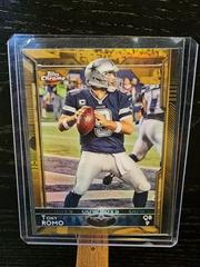Tony Romo [Gold Refractor] #44 Football Cards 2015 Topps Chrome Prices