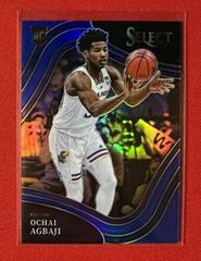 Ochai Agbaji [Blue] Basketball Cards 2022 Panini Chronicles Draft Picks Select Prices