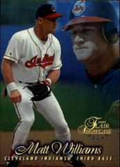 Matt Williams [Row 1] Baseball Cards 1997 Flair Showcase Prices