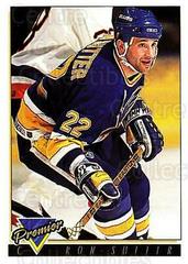 Ron Sutter #103 Hockey Cards 1993 Topps Premier Prices