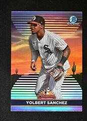 Yolbert Sanchez #AFLS-20 Baseball Cards 2022 Bowman Chrome 2021 AFL Fall Stars Prices