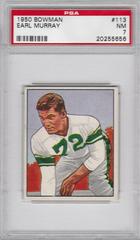 Earl Murray #113 Football Cards 1950 Bowman Prices