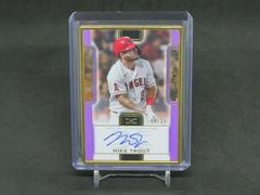 Mike Trout [Purple] #DCFA-MT Baseball Cards 2023 Topps Definitive Framed Autograph Collection Prices