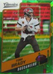 Tom Brady [H2 Premium Edition Timeless Tributes Green] Football Cards 2021 Panini Classics Prices