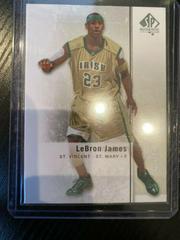 LeBron James #2 Basketball Cards 2011 SP Authentic Prices