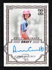 Armando Cruz [Red] #BA-AC2 Baseball Cards 2020 Leaf Ultimate Autographs Prices