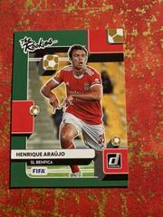 Henrique Araujo [Green] #18 Soccer Cards 2022 Panini Donruss The Rookies Prices