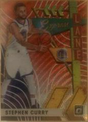 Stephen Curry [Red Wave] Basketball Cards 2019 Panini Donruss Optic Express Lane Prices