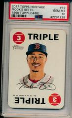 Mookie Betts #19 Baseball Cards 2017 Topps Heritage 1968 Game Prices