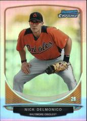 Nick Delmonico #BO5 Baseball Cards 2013 Bowman Chrome Cream of the Crop Mini Refractor Prices