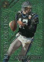 Kerry Collins #49 Football Cards 1996 Stadium Club Members Only 50 Prices