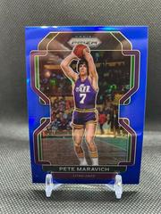 Pete Maravich [Blue Prizm] Basketball Cards 2021 Panini Prizm Prices