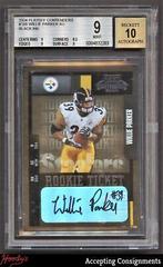 Willie Parker [Autograph Blue Ink] #188 Football Cards 2004 Playoff Contenders Prices