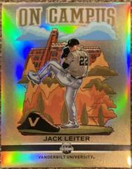 Jack Leiter #7 Baseball Cards 2022 Panini Elite Extra Edition On Campus Prices