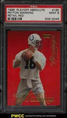 Peyton Manning [Retail Red] Football Cards 1998 Playoff Absolute Prices