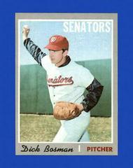 Dick Bosman #175 Baseball Cards 1970 Topps Prices