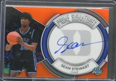 Sean Stewart [Orange] #PCS-SS Basketball Cards 2023 Bowman Chrome University Prime Signatures Prices