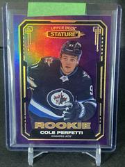 Cole Perfetti [Design Variant Purple] #151 Hockey Cards 2021 Upper Deck Stature Prices