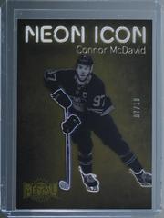 Connor McDavid [Gold] Hockey Cards 2021 Skybox Metal Universe Neon Icon Prices