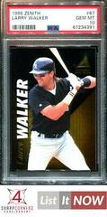 Larry Walker #67 Baseball Cards 1995 Zenith Prices