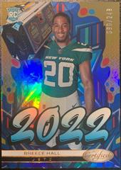 Breece Hall [Gold] #2022-14 Football Cards 2022 Panini Certified 2022 Prices