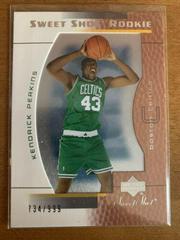 Kendrick Perkins #117 Basketball Cards 2003 Upper Deck Sweet Shot Prices